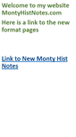 Mobile Screenshot of montyhistnotes.com